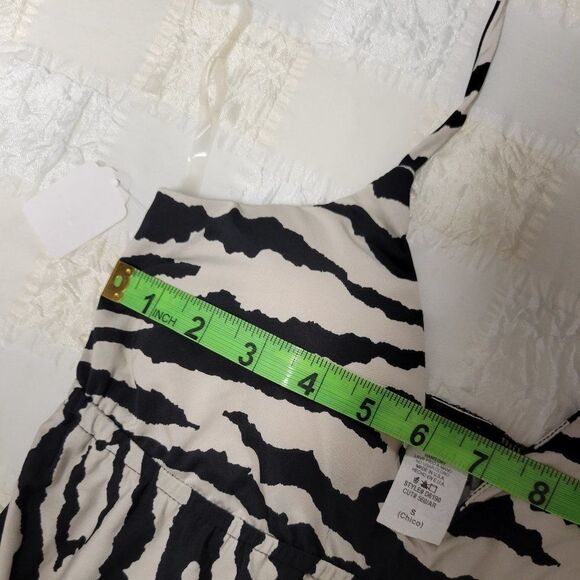Zebra Print Halter Maxi Dress Size S   Size L - Picture 12 of 16